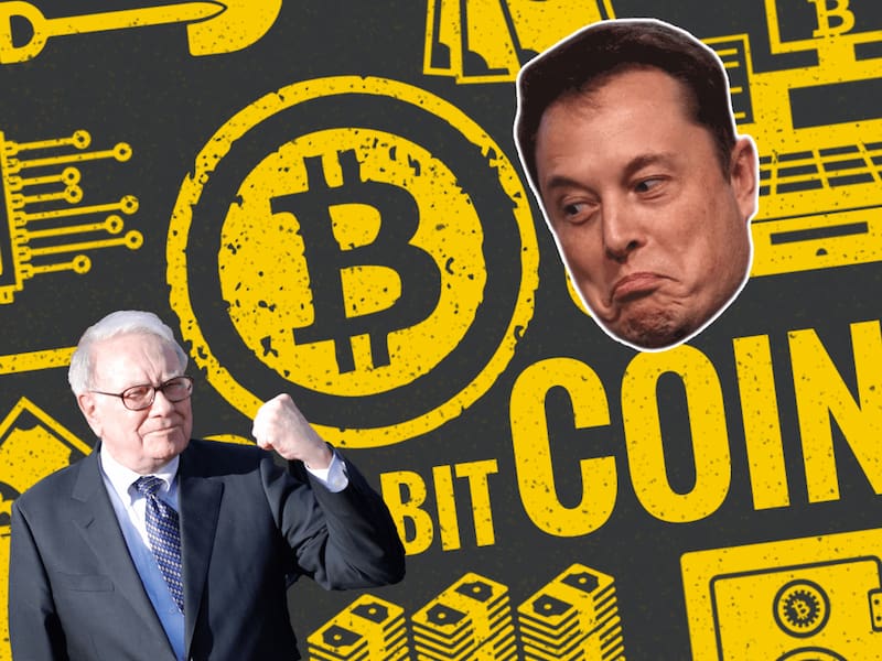 Elon Musk vs. Warren Buffett: ¿hay que tener Bitcoin?