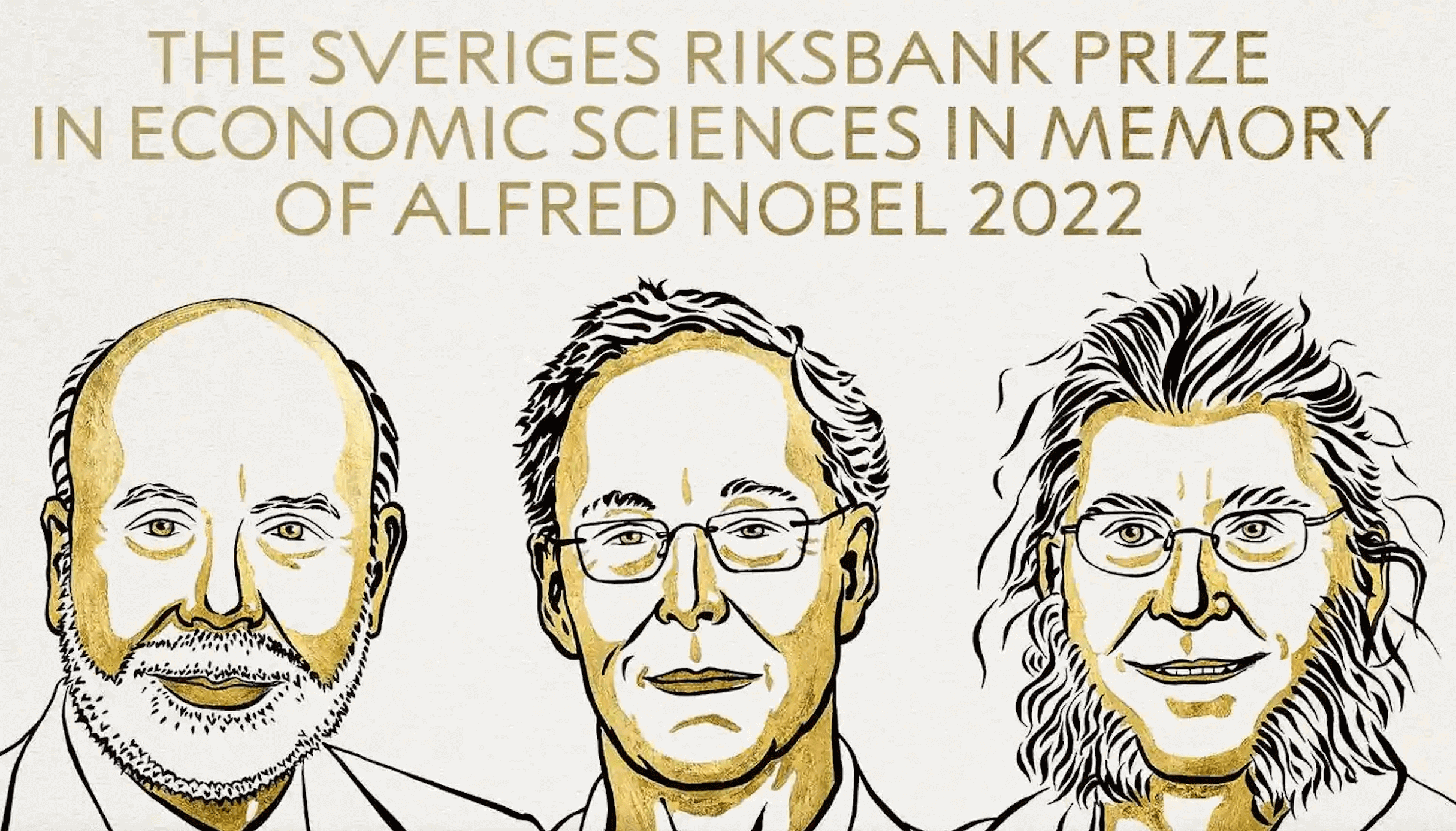  Ben Bernanke, Philip Dybvig y Douglas Diamond