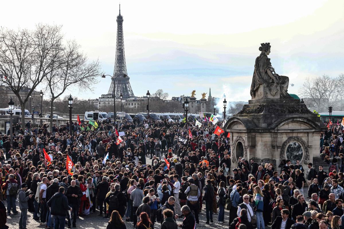 Reforma de pensiones en Francia y la reacción de la calle